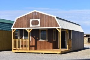 Deluxe Lofted Cabins in Starkville MS Urethane make great cabins and tiny houses