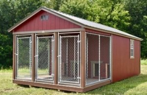 Dog Kennels for sale or rent to own by Double E Portable Buildings in Starkville MS
