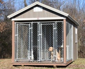 Dog Kennels for sale or rent to own by Double E Portable Buildings in Starkville MS