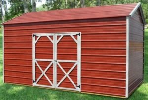 side style utility buildings and storage sheds for sale or rent to own in Starkville MS