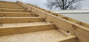 2x4 notched flooring system